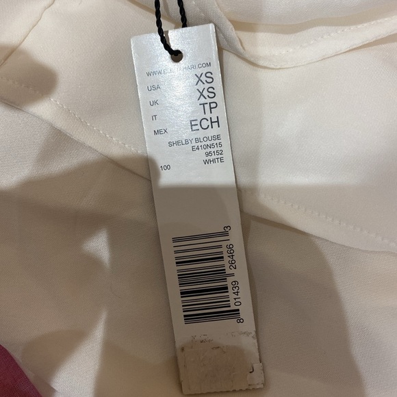 ELIE TAHARI | Size XS | silk blouse - Picture 8 of 10